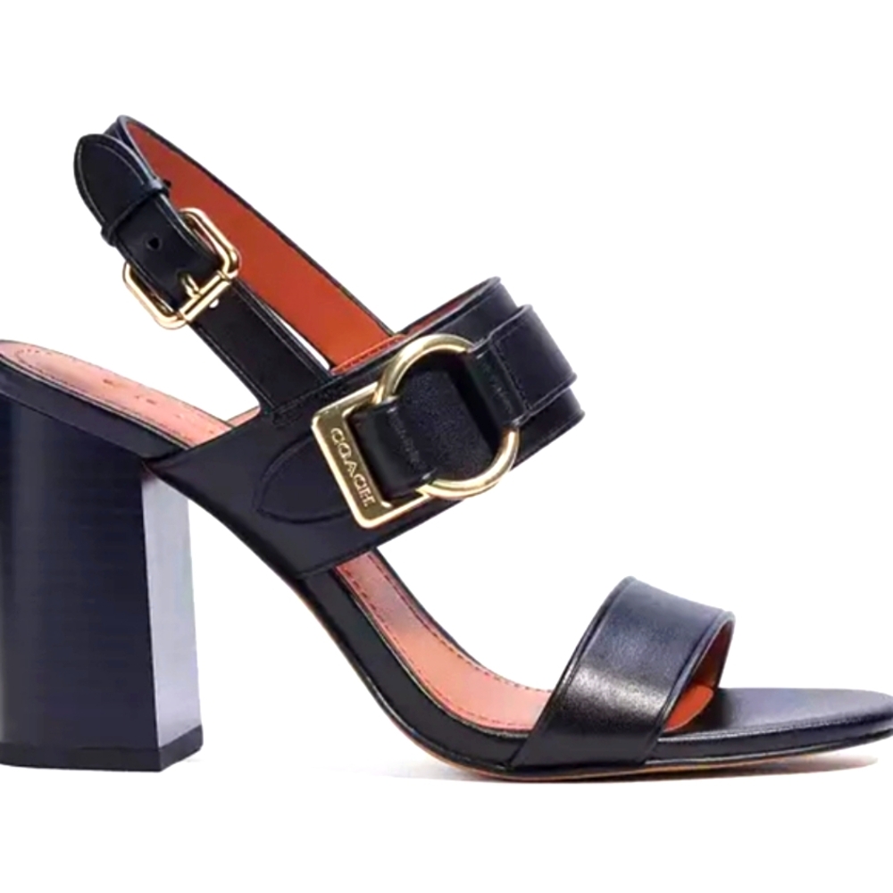 Coach Mabel Leather Sandal